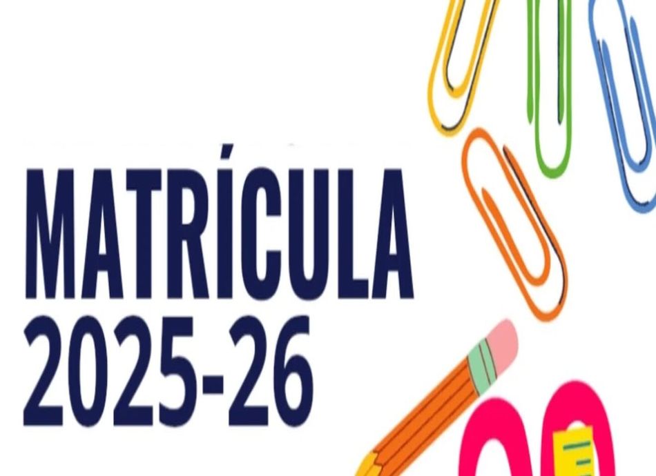 FORMALIZAR MATRICULA CURSO 2025-26